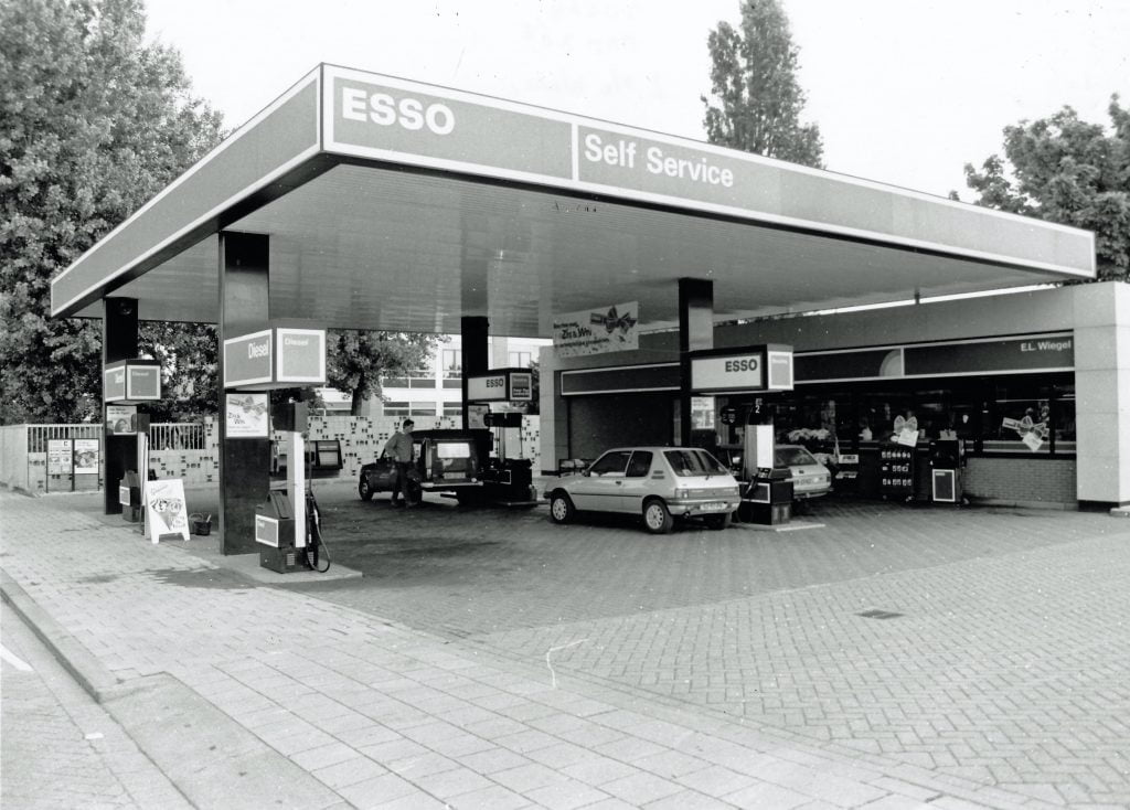 Benzinestation in Houten