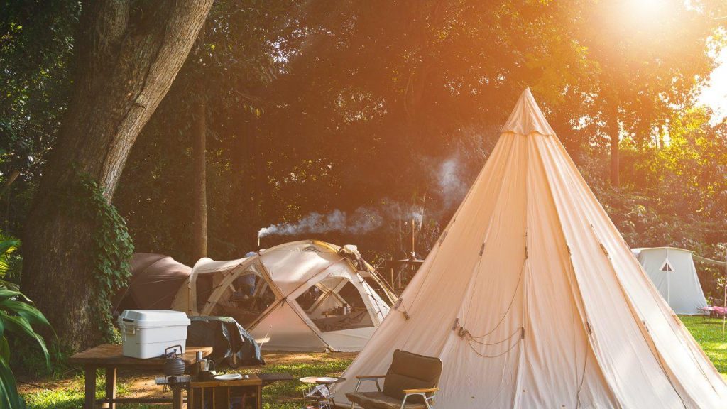 Campingwinkel in Houten