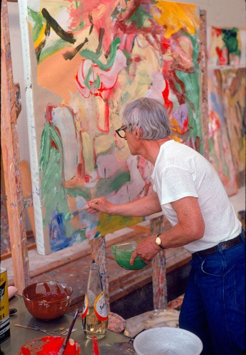 Kunstschilder in Houten