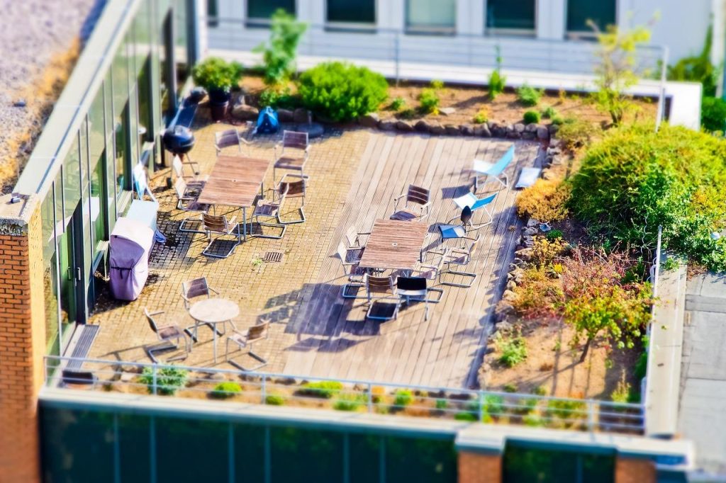 Terras in Houten
